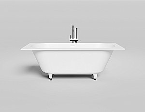 Ванна Salini Ornella AXIS KIT S-Sense 170x70 104713M белая матовая купить в интернет-магазине Sanbest
