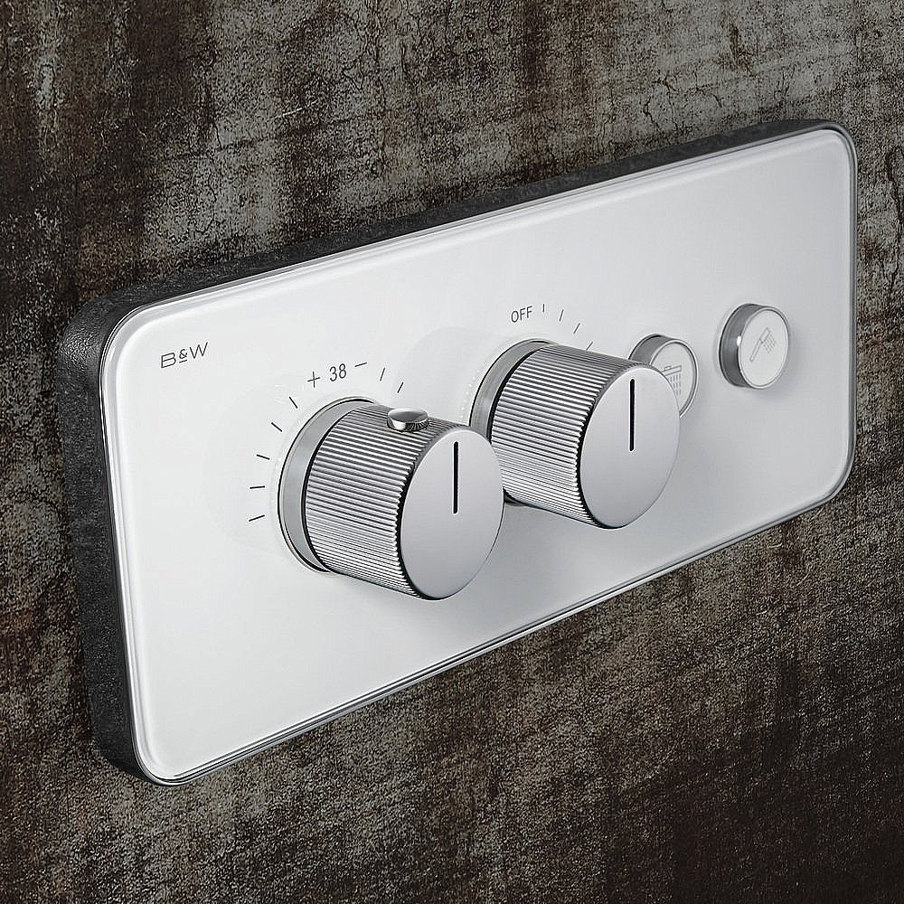 Душевая система Black&White UNIVERSE U7646 хром купить в интернет-магазине сантехники Sanbest