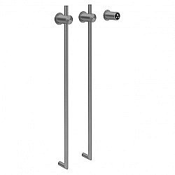 Полотенцесушитель электрический ABBER Charme AH4002BST сталь брашированная купить в интернет-магазине сантехники Sanbest