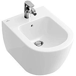 Биде подвесное Villeroy&Boch Subway 2.0 54000001 альпийский белый купить в интернет-магазине Sanbest