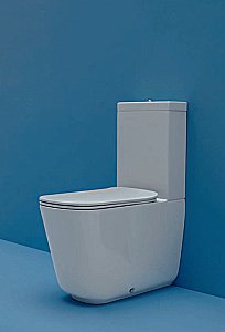 Унитаз напольный Kerasan Tribeca 5117 с бачком 3781 Белый купить в интернет-магазине Sanbest