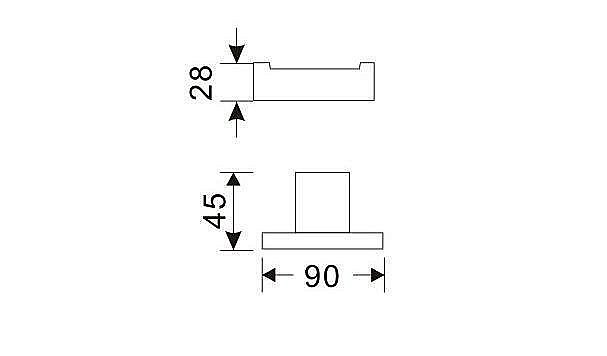 Крючок Orans P-7206 купить в интернет-магазине сантехники Sanbest
