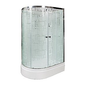 Душевая кабина DTO Серия ЕМ ЕМ2712 N с гидромассажем (гм.) 120x80 купить в интернет-магазине Sanbest