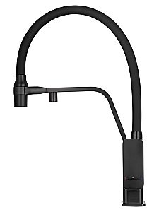 Смеситель для кухни WONZON & WOGHAND WW-88458013-MB черный матовый купить в интернет-магазине сантехники Sanbest