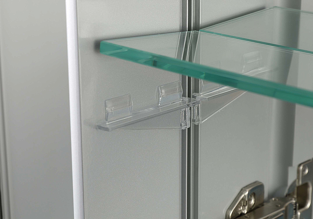 Зеркальный шкаф Aquqtek AQ7508-MC 50,8х66 хром в ванную от интернет-магазине сантехники Sanbest