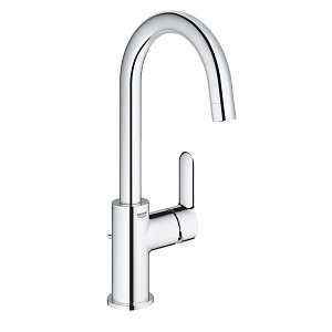 Смеситель для раковины Grohe BauEdge 23760000 купить в интернет-магазине сантехники Sanbest