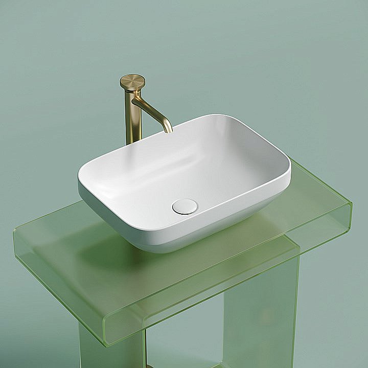 Раковина Ceramica Nova Element 50 CN6055MW белая матовая купить в интернет-магазине Sanbest