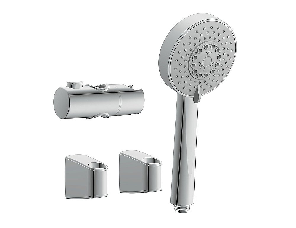 Душевой гарнитур Cersanit NENO 63068 хром купить в интернет-магазине сантехники Sanbest