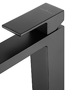 Смеситель для раковины высокий WONZON & WOGHAND CUBE, Черный матовый (WW-88239016-MB) купить в интернет-магазине сантехники Sanbest