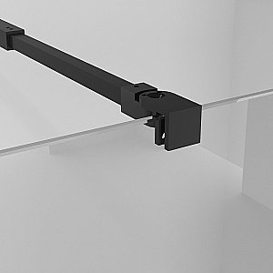Душевое ограждение Niagara Nova NG-670-10ВLACK 100 прозрачное/профиль черный матовый купить в интернет-магазине Sanbest