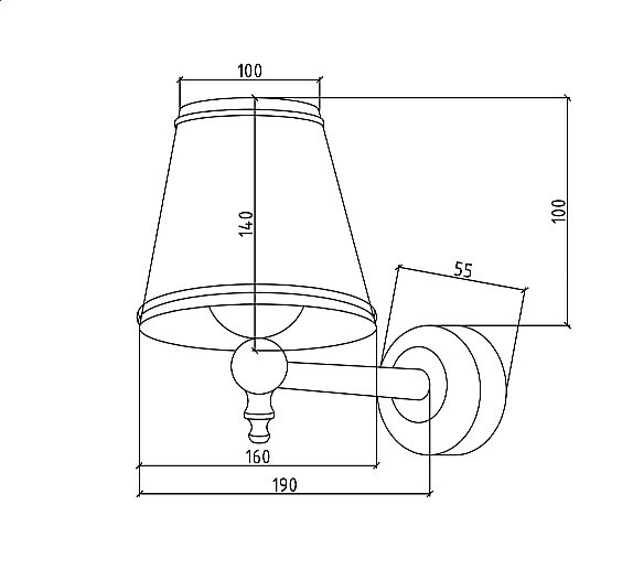 Бра Boheme 755 белое купить в интернет-магазине сантехники Sanbest