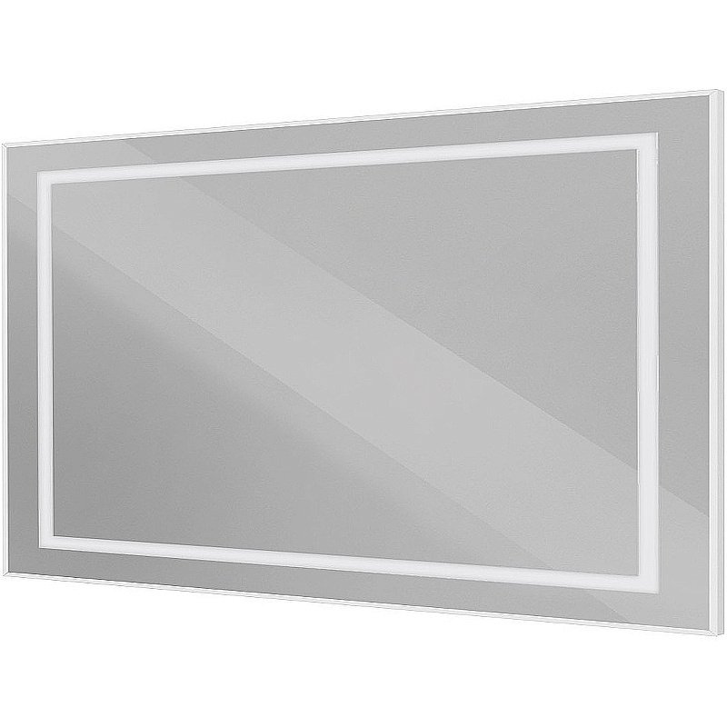 Зеркало BelBagno Kraft SPC-KRAFT-1400-800-SENS-AL сатин в ванную от интернет-магазине сантехники Sanbest