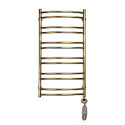 Полотенцесушитель электрический Domoterm Калипсо П12 500x985 АБР ER бронза правый купить в интернет-магазине сантехники Sanbest