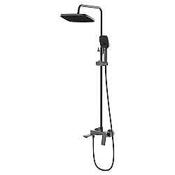 Душевая система Azario Lursy AZ-K2349GR графит купить в интернет-магазине сантехники Sanbest