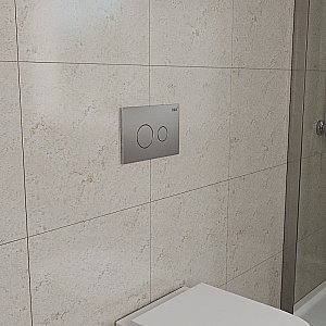 Кнопка для инсталляции D&K Venice DB1029002 матовый хром купить в интернет-магазине сантехники Sanbest