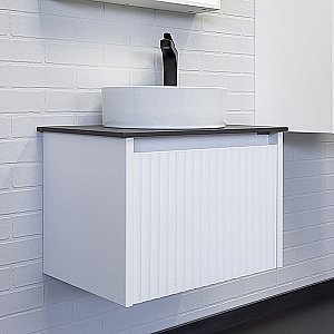 Тумба с раковиной Comforty Марсель 60 белая матовая для ванной в интернет-магазине Sanbest