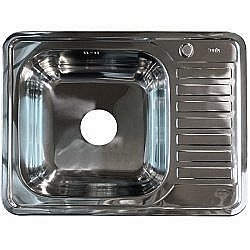 Кухонная мойка Iddis Basic BAS65P левая купить в интернет-магазине сантехники Sanbest