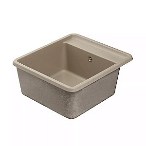 Мойка кухонная Акватон Беллис 57 серый шёлк купить в интернет-магазине сантехники Sanbest