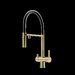 Смеситель для кухни Sancos Imola SC4010ZG полированное золото купить в интернет-магазине сантехники Sanbest