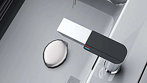 Смеситель для раковины Boch Mann COMO CB XL BM9631 хром/черный купить в интернет-магазине сантехники Sanbest