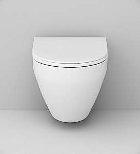 Унитаз подвесной AM.PM Spirit 2.0 IS47001.701700 белый, безободковый, с инсталляцией купить в интернет-магазине Sanbest