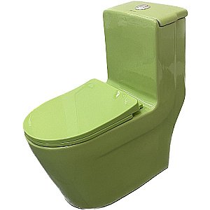 Унитаз-моноблок Laguraty 101G зеленый, с крышкой микролифт (детский) купить в интернет-магазине Sanbest