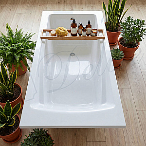 Ванна Delice Respect DLR330045-G 170х75 белая купить в интернет-магазине Sanbest