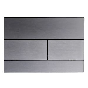 Кнопка для инсталляции Veconi Flush V7 FLV7-GM оружейная сталь матовая купить в интернет-магазине сантехники Sanbest