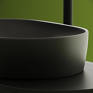 Раковина накладная Ceramica Nova Element CN6047MDH темный антрацит матовый купить в интернет-магазине Sanbest