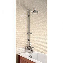 Душевая система Burlington Claremont H185-CL хром купить в интернет-магазине сантехники Sanbest