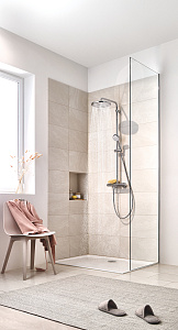 Верхний душ Grohe Tempesta 250 26666000 белый/хром купить в интернет-магазине сантехники Sanbest