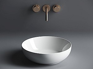 Раковина накладная Ceramica Nova Element CN6020 белая купить в интернет-магазине Sanbest