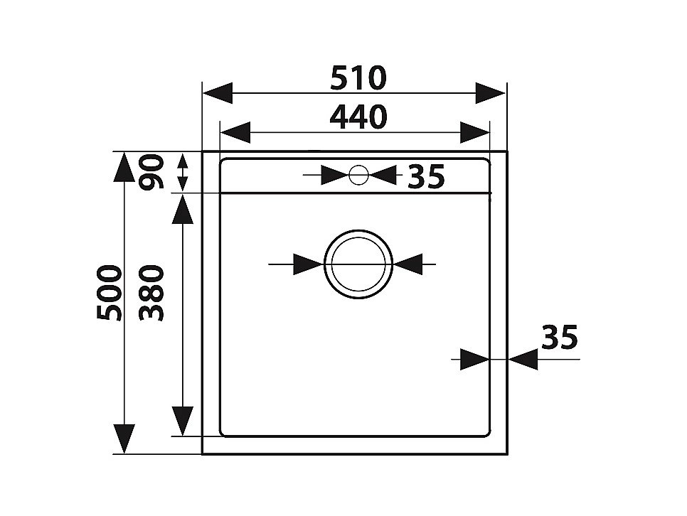 Мойка кухонная Kaiser KMM-5051 G серая купить в интернет-магазине сантехники Sanbest