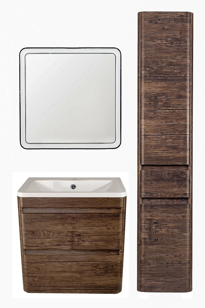 Мебель для ванной Style Line Атлантика 60 подвесная для ванной в интернет-магазине Sanbest