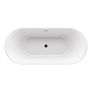 Ванна акриловая Ravak YPSILON 180x80 черный слив купить в интернет-магазине Sanbest