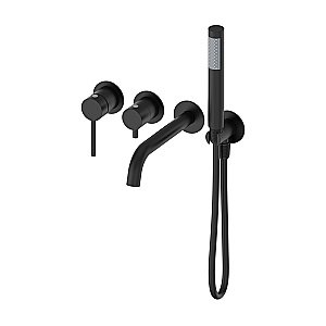 Смеитель для ванны Oliveeka Y OL-889017-MB черный матовый купить в интернет-магазине сантехники Sanbest