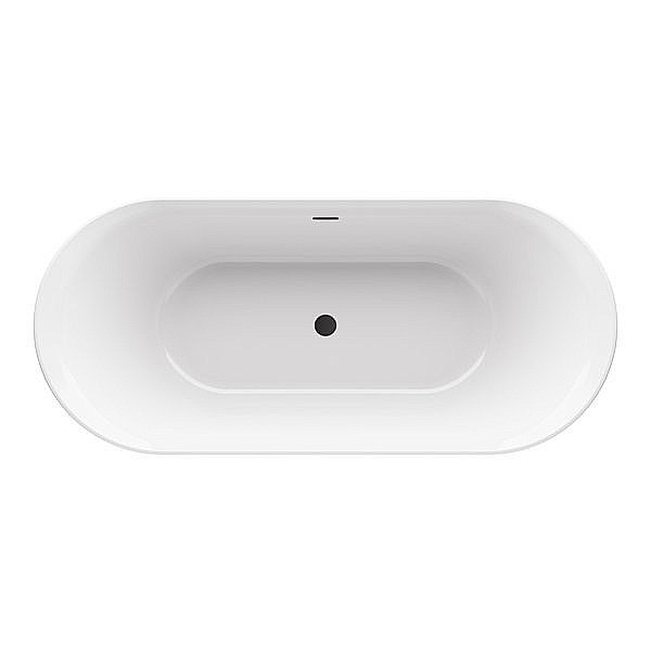 Ванна акриловая Ravak YPSILON 180x80 черный слив купить в интернет-магазине Sanbest