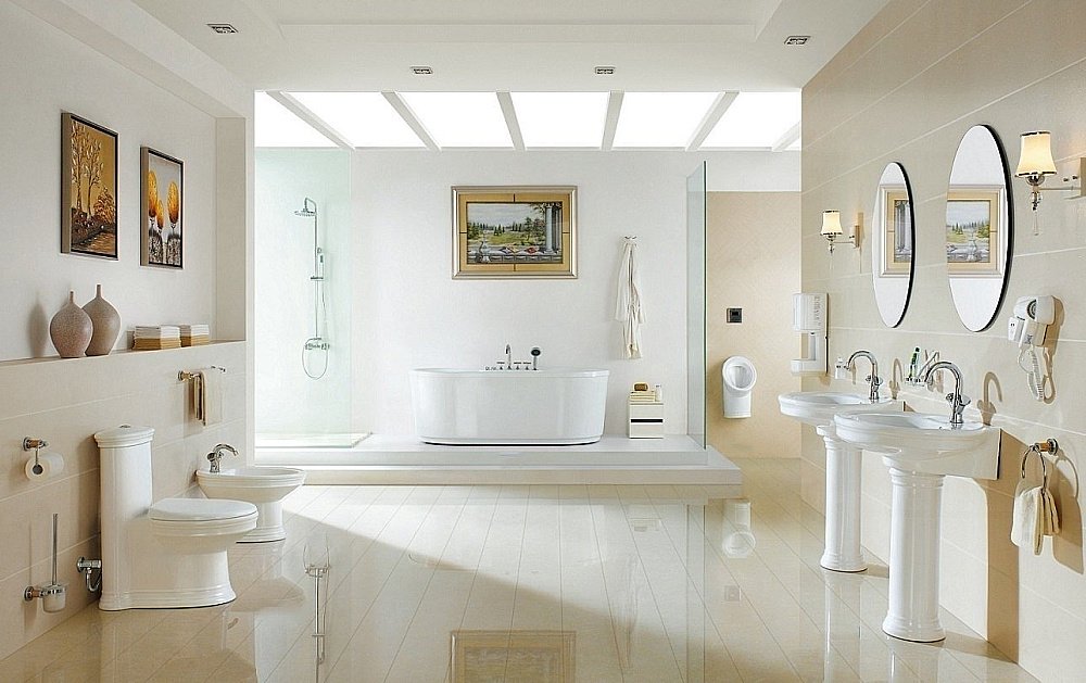 Биде напольное CeramaLux LUX CLASSIC 2051 купить в интернет-магазине Sanbest