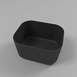 Раковина накладная WhiteCross Lazurit 50 0713.050040.201 черная матовая купить в интернет-магазине Sanbest