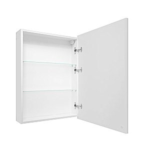 Зеркальный шкаф Grossman Меркадо 50 205005 белый купить в интернет-магазине сантехники Sanbest