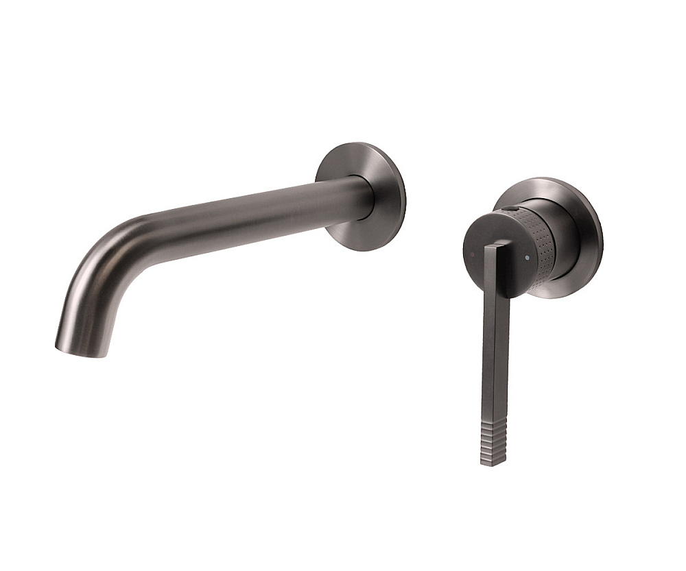 Смеситель для раковины Bronze de Luxe OMG! 9007GM графит матовый купить в интернет-магазине сантехники Sanbest