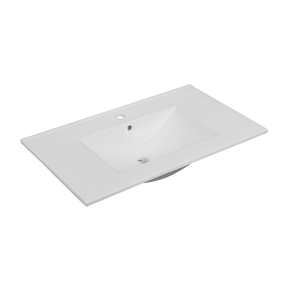 Раковина Oliveeka Built-in 81 NS2001-80 белая купить в интернет-магазине Sanbest