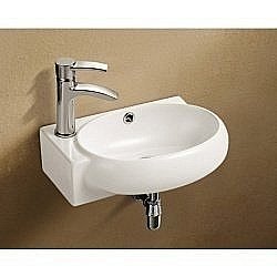 Подвесная раковина WeltWasser WW AISBACH 5011 43 белая купить в интернет-магазине Sanbest