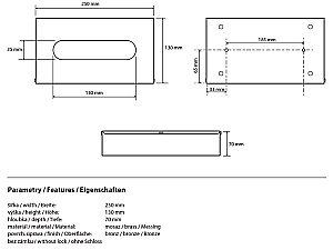 Салфетница Bemeta Retro 102303022 купить в интернет-магазине сантехники Sanbest