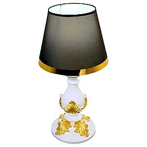 Светильник Migliore 33107 белый глянцевый/декор золото купить в интернет-магазине сантехники Sanbest