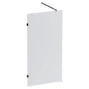 Душевое ограждение AM.PM X-Joy W94WI 100 W94WI-100-F1-BTE стекло прозрачное/профиль черный купить в интернет-магазине Sanbest