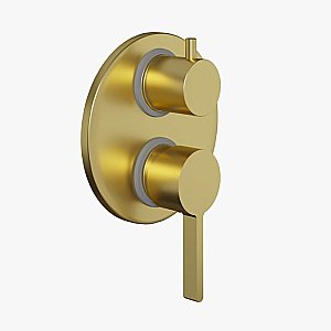 Смеситель для душа PAINI Brera 74PJ6911 золото матовое купить в интернет-магазине сантехники Sanbest