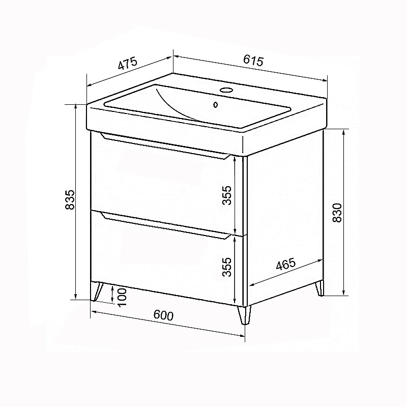 Инсталляция для унитаза Azario AZ-8010-1000 купить в интернет-магазине сантехники Sanbest