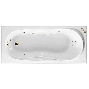 Ванна акриловая Excellent Sekwana SMART NANO WAEX.SEK17.SMARTNANO.GL 170х75 белая с гидромассажем купить в интернет-магазине Sanbest