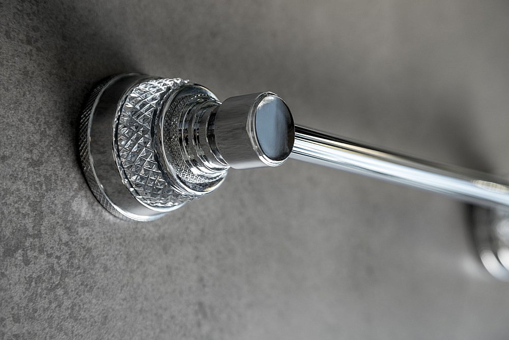 Полотенцедержатель Boheme Aura 10242-CR хром купить в интернет-магазине сантехники Sanbest